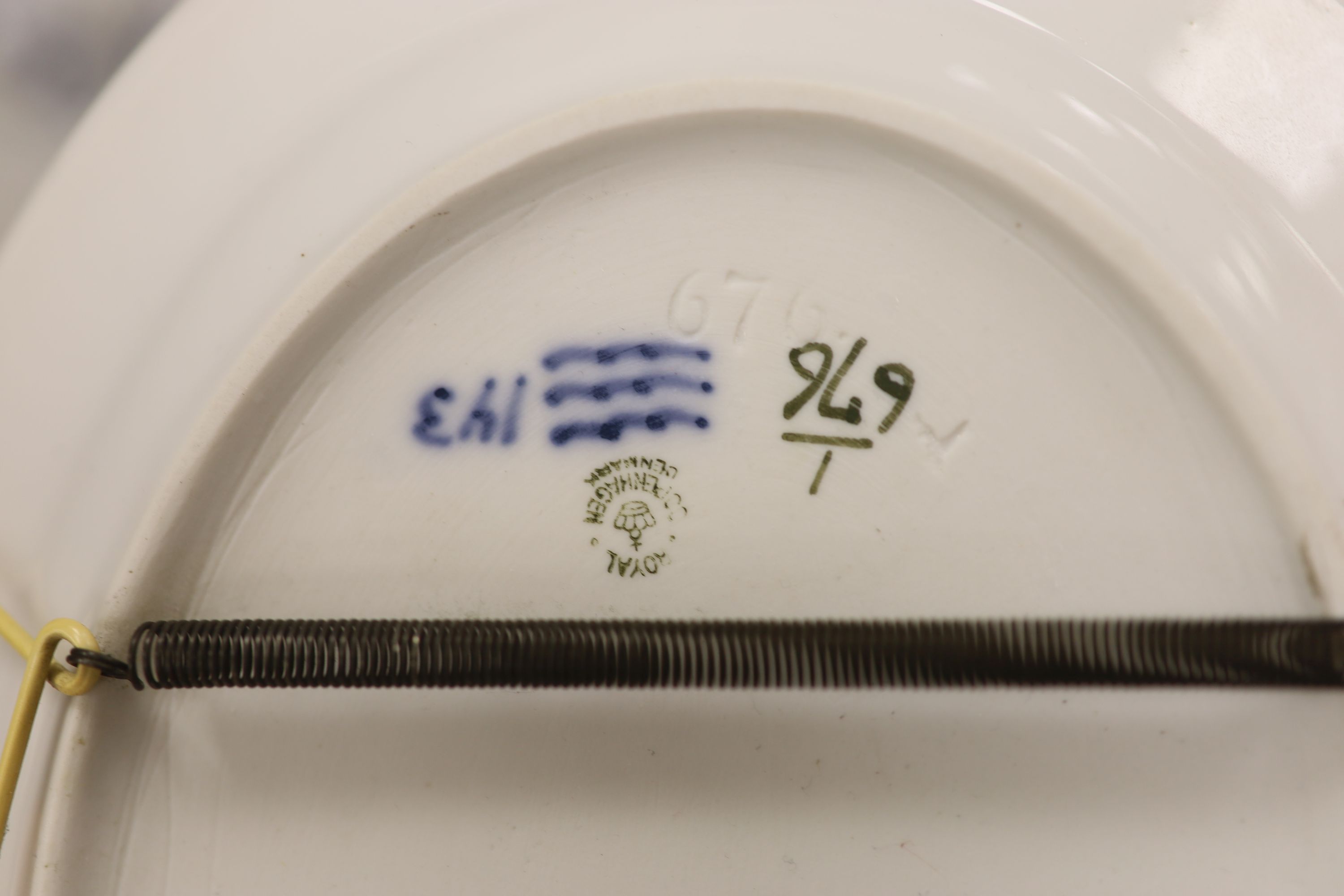 A Royal Copenhagen onion pattern part dinner service